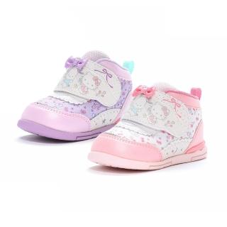 【MOONSTAR 月星】三麗鷗家族寶寶學步鞋(粉、紫)