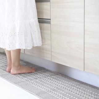 【微糖花植間】日本製-廚房地墊地毯120cm(防滑地墊/廚房用品/加厚紓壓)