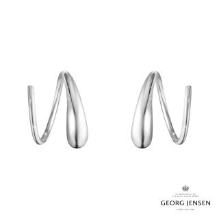 【Georg Jensen 官方旗艦店】MERCY 渦紋耳環(銀飾 耳環)