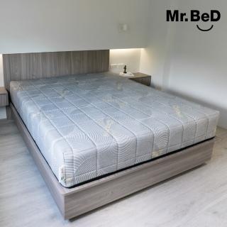 【Mr.Bed 倍得先生】立可眠系列_黑旋風二代麻糬HQ獨立筒捲包床(單人加大)