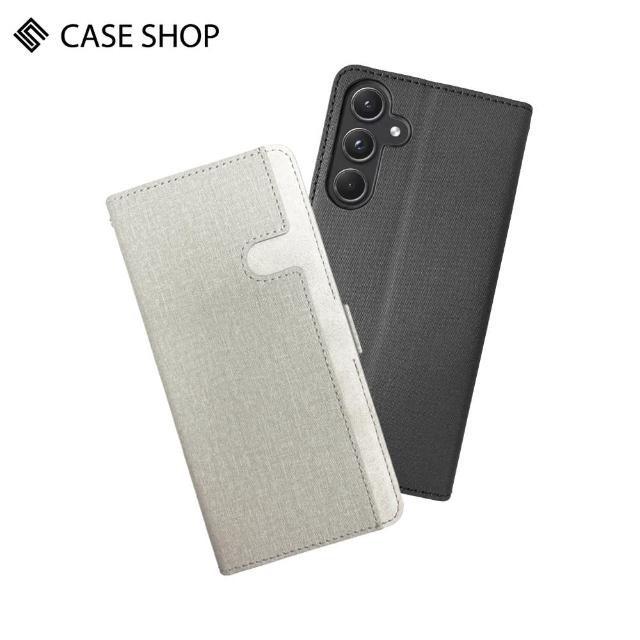 【CASE SHOP】Samsung A55 5G 前收納側掀皮套(內襯卡片夾層 翻蓋站立)