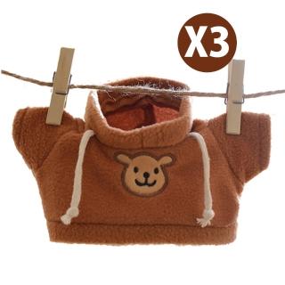 【MG瑪格諾莉雅】英倫泰迪小熊衣服3件組(衣服X3)