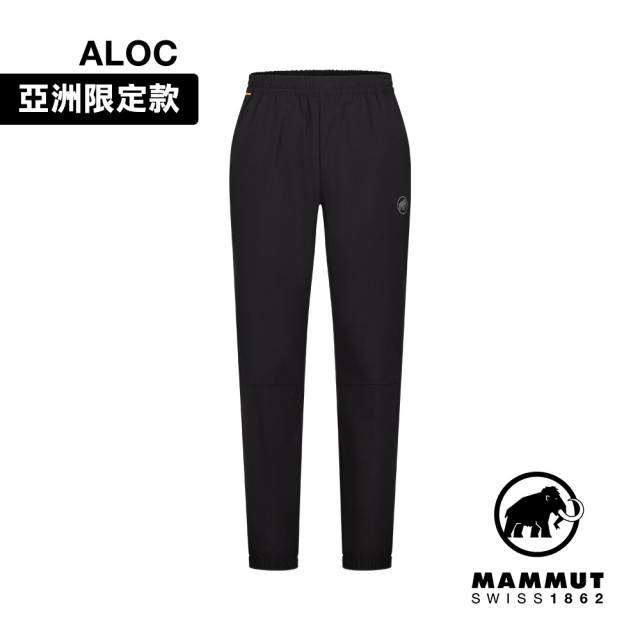 【Mammut 長毛象】Comfort Pants AF 日系彈性防潑水休閒長褲 黑色 男款 #1021-01280