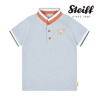 【STEIFF】熊頭童裝 立領短袖T恤(短袖上衣)