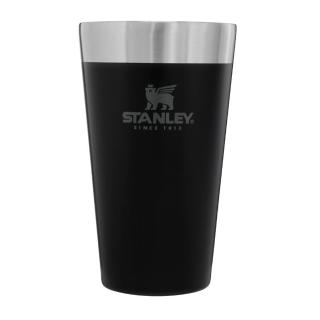 【Stanley】冒險系列 真空不銹鋼 品脫杯 0.47L / 消光黑(10-02282-201)