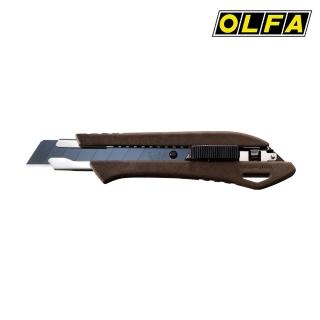 【OLFA】木塑複合材質防滑握把美工刀 WD-AL/BRN