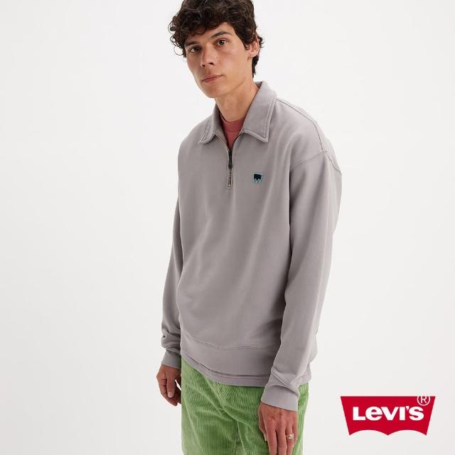 【LEVIS 官方旗艦】Skateboarding滑板系列 男款 開襟拉鍊罩衫 人氣新品 A1012-0006