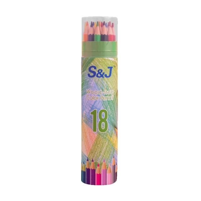 彩色油性鉛筆18色(六角色鉛筆/色鉛筆/繪畫) - momo購物網- 好評推薦 