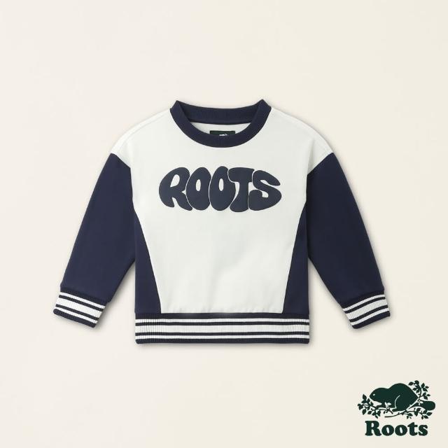 【Roots】Roots 小童- ACTIVE圓領上衣(白色)