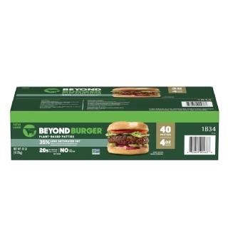 【Beyond Meat】美國 未來漢堡排113gx40入(植物蛋白製品 純素 Vegan 素食漢堡排 效期20240914)