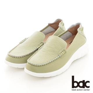 【bac】輕量化彈力休閒鞋(粉綠色)