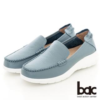 【bac】輕量化彈力休閒鞋(灰藍色)