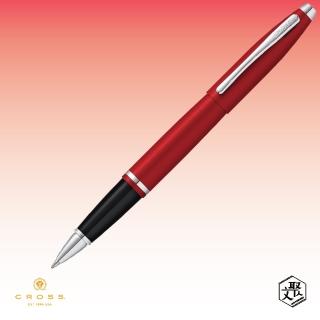 【CROSS】凱樂系列金屬紅鋼珠筆 免費刻字(原廠正貨)