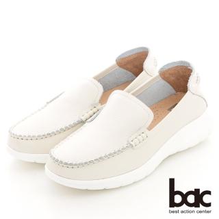 【bac】輕量化彈力休閒鞋(米白色)