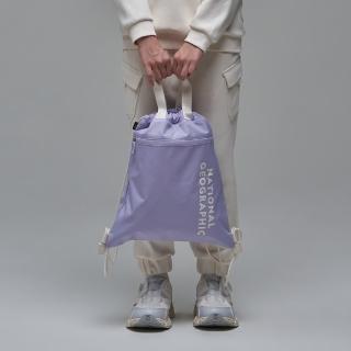 【National Geographic 國家地理】兒童抽繩背包 - 紫色(抽繩背包/兒童抽繩背包)