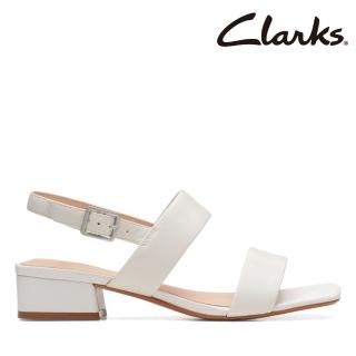 【Clarks】女鞋 Seren25 Strap舒適現代高跟方頭涼鞋(CLF64894S)