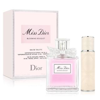 【Dior 迪奧】花漾迪奧二入禮盒-淡香水100ml+小香10ml(平行輸入)