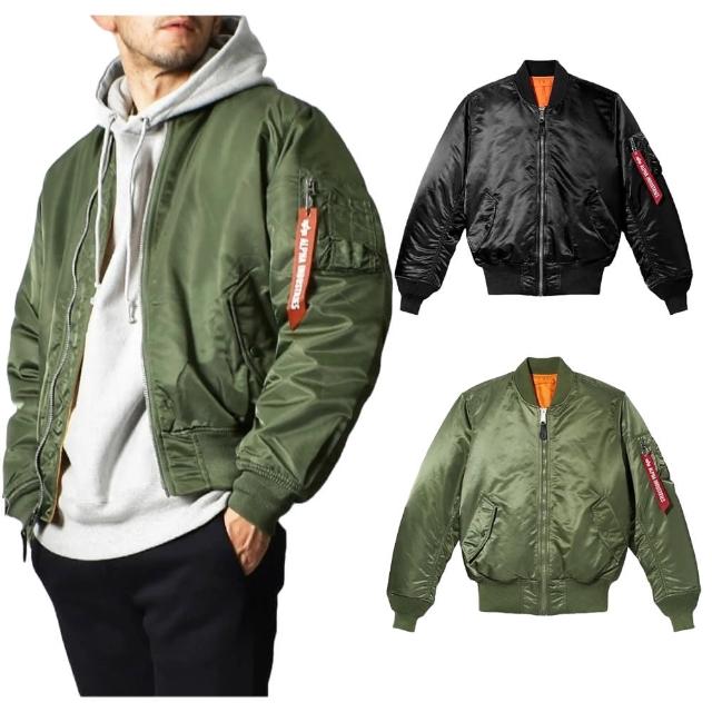 【Alpha Industries】MA-1 FLIGHT JACKET 經典款軍風舖棉飛行外套