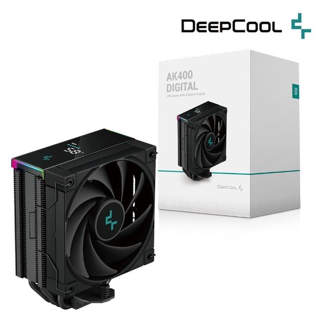 DeepCool】九州風神AK400 DIGITAL CPU散熱器(黑色) - momo購物網- 好評