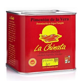 【La Chinata】西班牙 煙燻紅椒粉350g(兩款風味 紅椒粉入門推薦款 無腐劑)