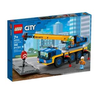 【LEGO 樂高】City-移動式起重機(60324)