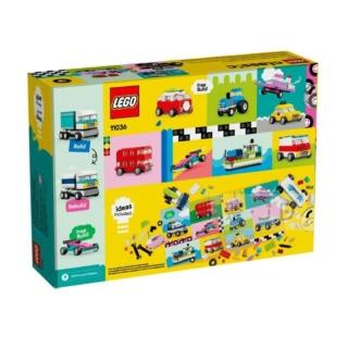 【LEGO 樂高】樂高積木Classic 經典系列 -創意車輛(11036)