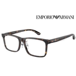 【EMPORIO ARMANI】亞曼尼 亞洲版 時尚光學眼鏡 EA3227F 6052 玳瑁 公司貨