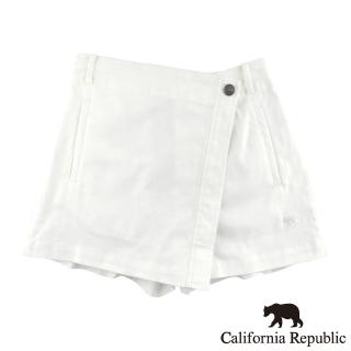 【California Republic】簡潔俐落品牌小熊繡花褲裙(女版)