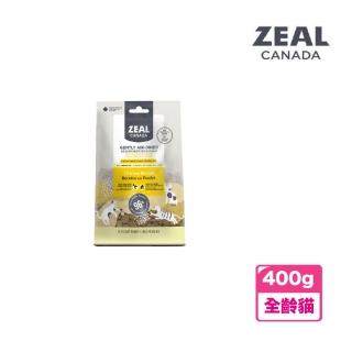 【ZEAL 真致】96% 風乾主食糧佐凍乾 400g(全齡貓 貓糧 貓飼料)
