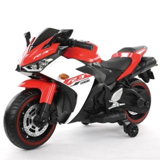 【聰明媽咪兒童超跑】R3 重型兒童電動機車 摩托車(紅色)