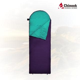【Chinook】二代進化版-0°C 掌中寶信封戴帽睡袋20345(2023新版新色 布料升級)