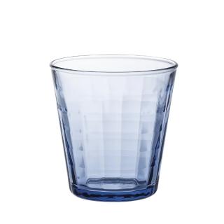 【法國Duralex】Prisme強化玻璃杯(220ml/4入組/海水藍)