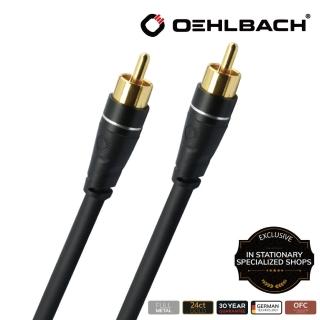 【Oehlbach】3m重低音線-EXCELLENCE Subwoofer Cinch cable