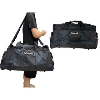 【SNOW.bagshop】旅行袋大容量(U型開口防水尼龍提肩背斜側)