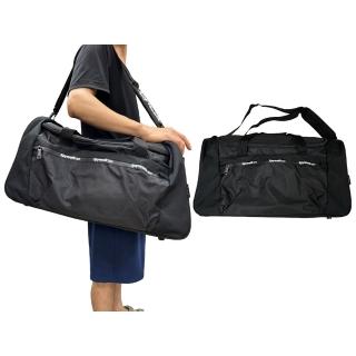 【SNOW.bagshop】旅行袋中容量(U型開口髒濕物分離輕量防水尼龍提肩背斜側)