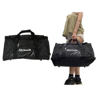 【SNOW.bagshop】旅行袋中容量(大齒拉鍊主袋+外袋共五層防水尼龍提肩背斜側)
