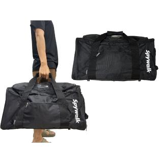 【SNOW.bagshop】旅行袋大容量(底部加大容量防水尼龍提肩背斜側)