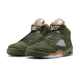 【NIKE 耐吉】Air Jordan 5 Retro Olive 橄欖綠 DD0587-308(男鞋 籃球鞋 休閒鞋 AJ5)