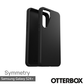【OtterBox】Samsung Galaxy S24+ 6.7吋 Symmetry 炫彩幾何保護殼(黑)