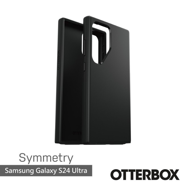 【OtterBox】Samsung Galaxy S24 Ultra 6.8吋 Symmetry 炫彩幾何保護殼(黑)
