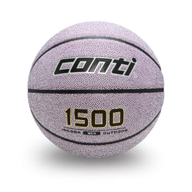 【Conti】原廠貨 7號球 高觸感仿皮橡膠籃球/競賽/訓練/休閒 紫(B1500-7-V)