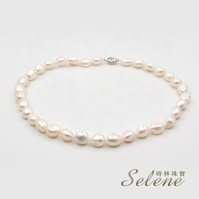 【Selene】輕奢氣質變形珍珠項鍊(扣頭款式隨機)
