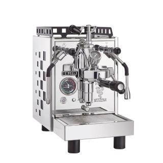 【BEZZERA】貝澤拉 R ARIA TOP MN PID 附流量控制專業級半自動咖啡機110V(不鏽鋼 / 方格版)