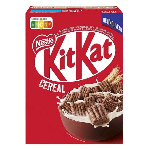 【德國NESTLE】KitKat可可風味麥片330G(麥片 早餐)