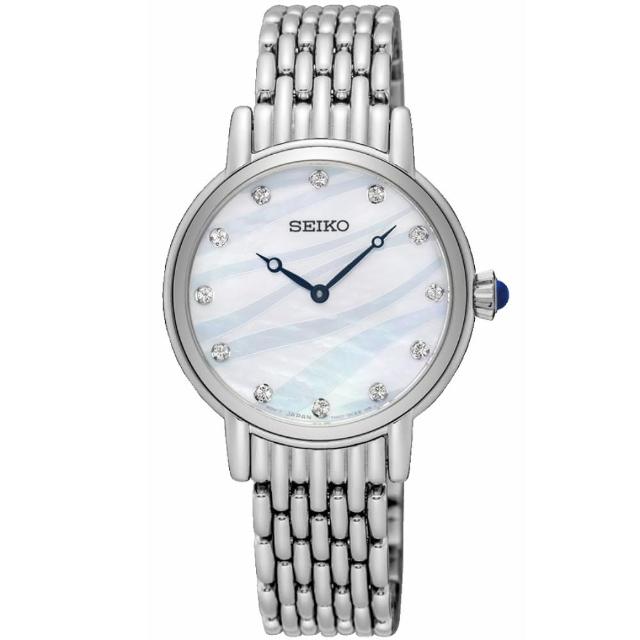 【SEIKO 精工】CS系列 時尚腕錶   禮物推薦 畢業禮物(SFQ807P1/7N00-0BL0S)