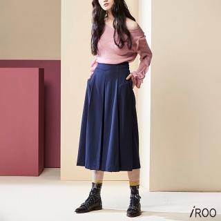 【iROO】羅馬大寬褲