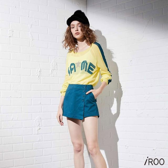【iROO】素面經典設計短褲