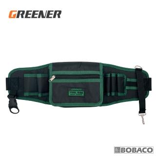 【GREENER】一體成型拉鍊工具腰包 BGR-N(可放手機/電工/木工/工具袋/工作包/腰間工具包/工具收納)