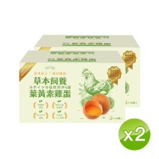 【鮮悠牧場蛋】台灣草本飼養葉黃素雞蛋（紅蛋）-30顆x2箱（1800g±5%/箱）(更好吸收_無藥殘留_葉黃素雞蛋)