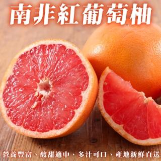 【WANG 蔬果】南非紅葡萄柚50-60顆x1箱(15kg/箱_原裝箱)